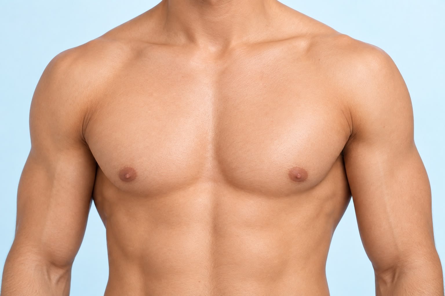 Laser hair reduction for chest